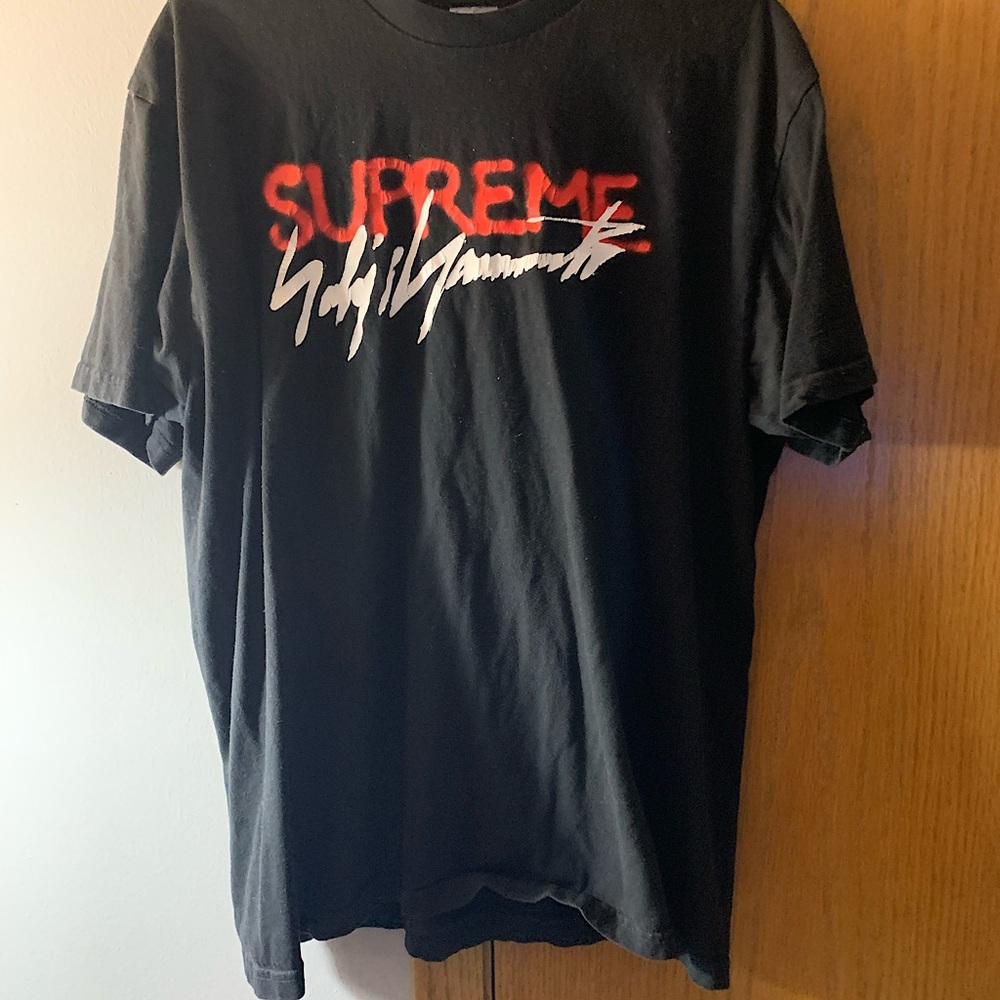 Yohji Yamamoto x Supreme logo tee
